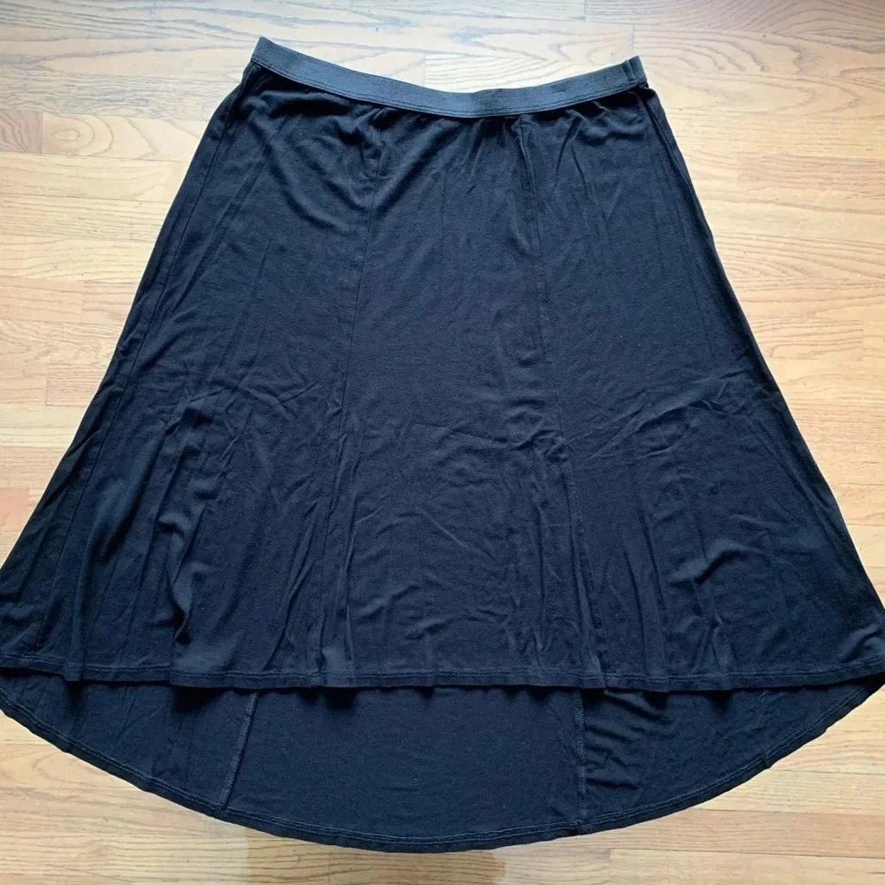 Matty M High Low Midi Skirt